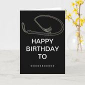 世界の最高の国々へのハッピーバースデー カード (黄色い花)