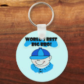 世界の最高の大きなTシャツとギフト キーホルダー (正面)
