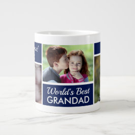 世界の最高の大写真コラージュ ジャンボコーヒーマグカップ