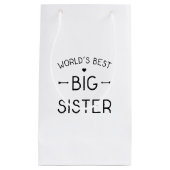 世界の最高の大姉 スモールペーパーバッグ (正面)
