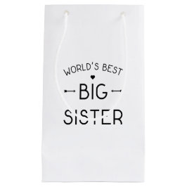 世界の最高の大姉 スモールペーパーバッグ