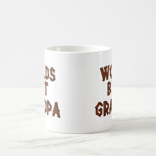 世界の最高の大爺 コーヒーマグカップ (中央)