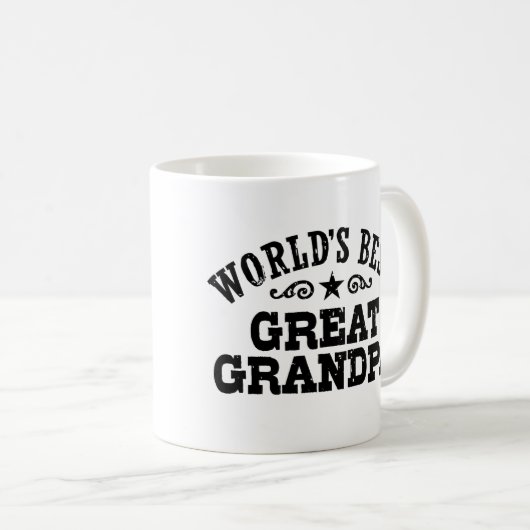 世界の最高の大素晴らし爺 コーヒーマグカップ (正面右)