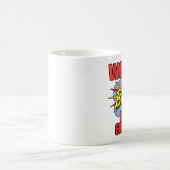 世界の最高の大素晴らし頭 コーヒーマグカップ (中央)