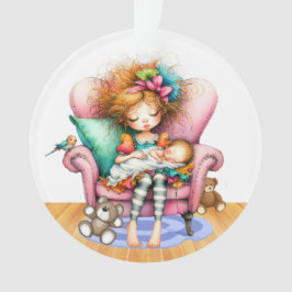 世界の最高の姉姉/ベビーシッター – 戻る。 オーナメント