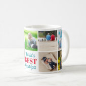 世界の最高の孫孫9写真コラージュ コーヒーマグカップ (正面右)