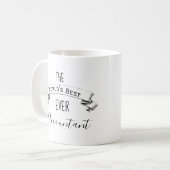 世界の最高の常計パーソナライズされた理士 コーヒーマグカップ (正面左)