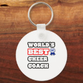 世界の最高の応援コーチ キーホルダー (正面)