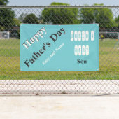世界の最高の息子 横断幕 (インサイチュ)