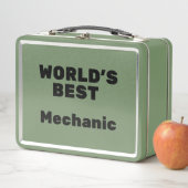 世界の最高の整備士 メタルランチボックス (インサイチュ)