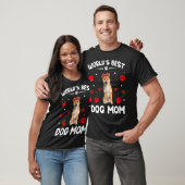 世界の最高の柴犬犬の母おもしろい母の日 Tシャツ (ユニセックス)