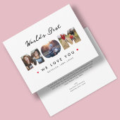 世界の最高の母さん3笑わされる枚 カード