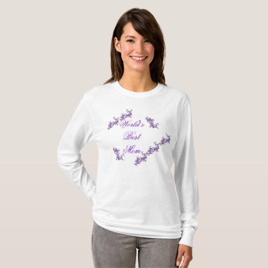 世界の最高の母シャツ Tシャツ (正面フル)