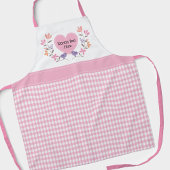 世界の最高の母パックフローラ母の日 エプロン