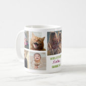 世界の最高の母名 | Instagramフォトコラージュ コーヒーマグカップ (正面左)