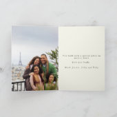 世界の最高の母山花写真母の日 カード (内部)