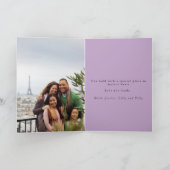 世界の最高の母山花写真母の日 カード (内部)