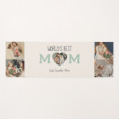 世界の最高の母母 – 母の日の贈り物 ヨガマット (正面(横))