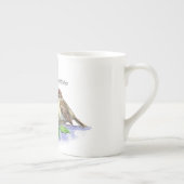 世界の最高の母母、母の日スパロー族 ボーンチャイナマグカップ (右)