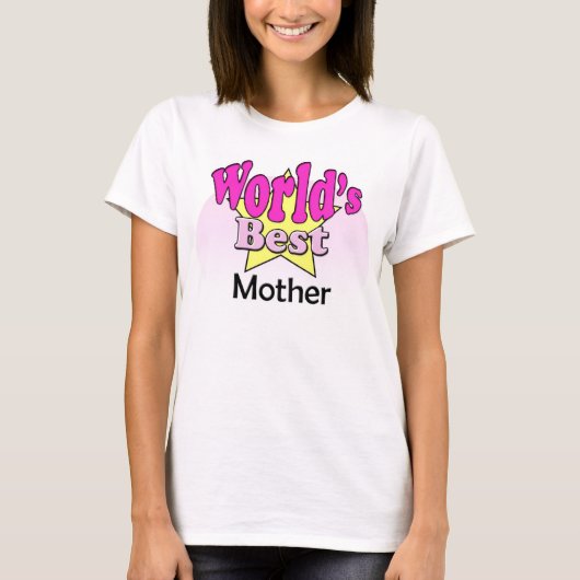 世界の最高の母母 Tシャツ (正面)
