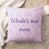 世界の最高の母装飾用クッション クッション (ブランケット)