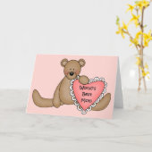 『世界の最高の母』 カード (黄色い花)