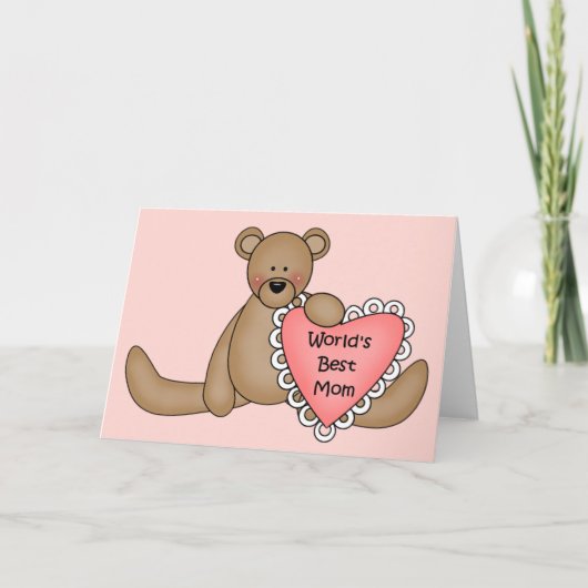 『世界の最高の母』 カード (正面)