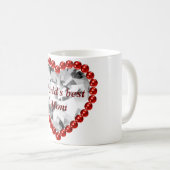 世界の最高の母 コーヒーマグカップ (正面右)