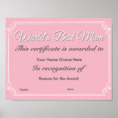 世界の最高の母 ポスター (正面)