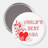 世界の最高の母 マグネット (正面/裏面)