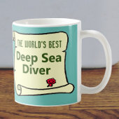 世界の最高の深い海ダイバー。 コーヒーマグカップ