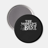 世界の最高の煙突掃引掃除人の掃引Gif マグネット (正面/裏面)