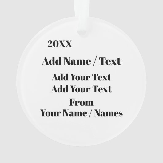 世界の最高の犯罪オーナメント オーナメント (裏面)