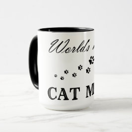 世界の最高の猫マム – Combo Mag マグカップ