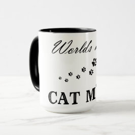 世界の最高の猫マム – Combo Mug マグカップ