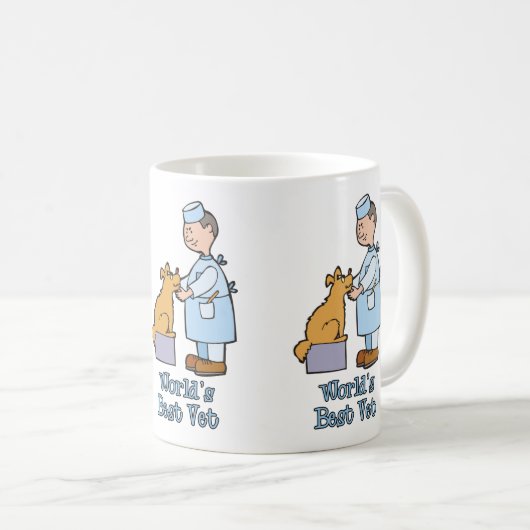 世界の最高の病院 コーヒーマグカップ (正面右)