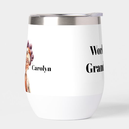 世界の最高の祖父母 – 漫画&おもしろい (左面)