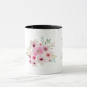 世界の最高の神母詩フローラパーソナライズされた コーヒーマグカップ (中央)