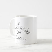 世界の最高の絶え間パーソナライズされた無い コーヒーマグカップ (正面左)