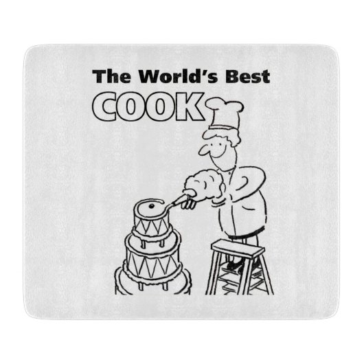 世界の最高の調理師 カッティングボード (正面)