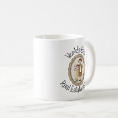 世界の最高の財実在の代理人のTeeとギフト コーヒーマグカップ (正面右)