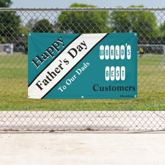 世界の最高の顧客 横断幕 (インサイチュ)