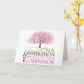 世界の最高のCNAギフト カード (黄色い花)