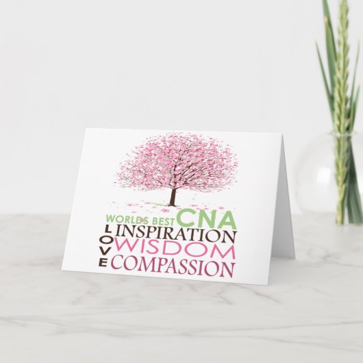 世界の最高のCNAギフト カード (正面)