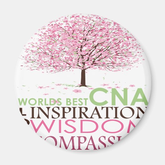 世界の最高のCNAギフト マグネット (正面)