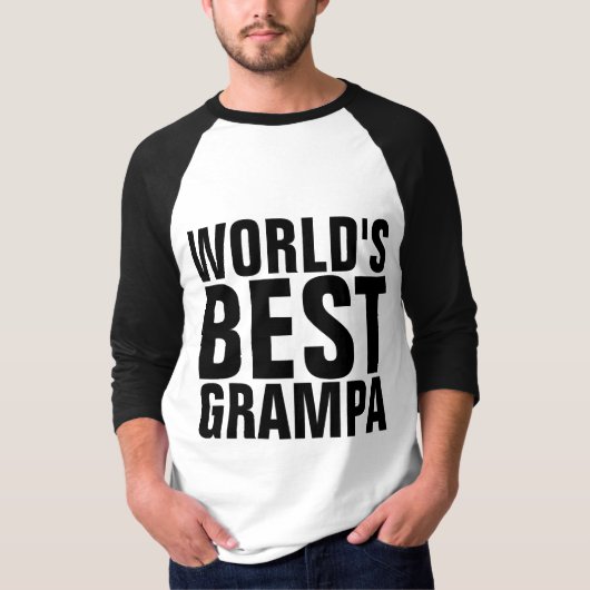 世界の最高のGRAMPA Tシャツ (正面)