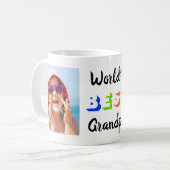 世界の最高のGrandpa2枚 コーヒーマグカップ (正面左)