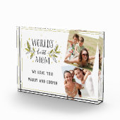 世界の最高のMom写真コラージフォトブロック フォトブロック (右)