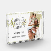 世界の最高のMom写真コラージフォトブロック フォトブロック (左)