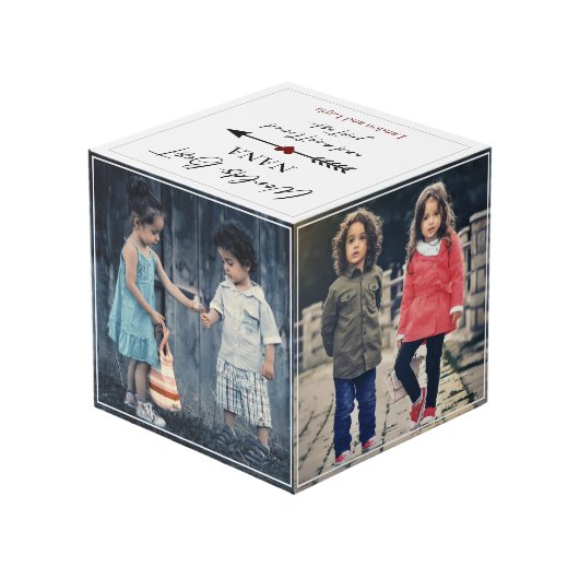 世界の最高のNANAと最も愛された写真ギフトキューブ フォトキューブ (裏面アングル)